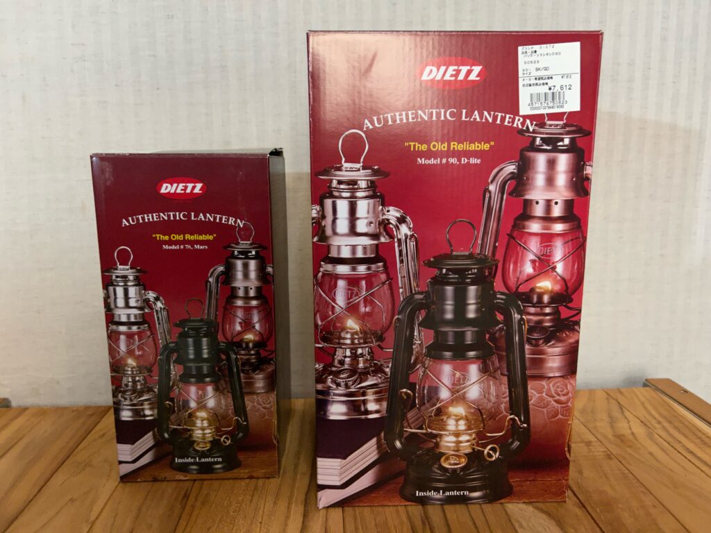 DIETZ オイルランタン The Old Reliable レビュー】ついにオイルランタンに手を出してしまった私です｜DIETZ